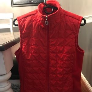 Women’s vest reddish/orange